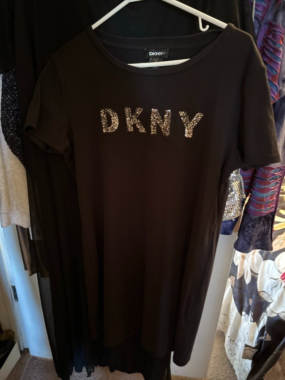 DNKY  BLACK DRESS